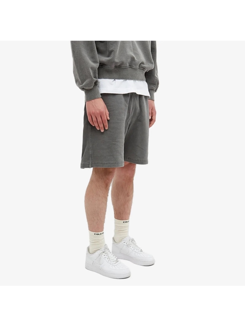 Cole Buxton Warm Up Shorts Gray L quiet luxury
